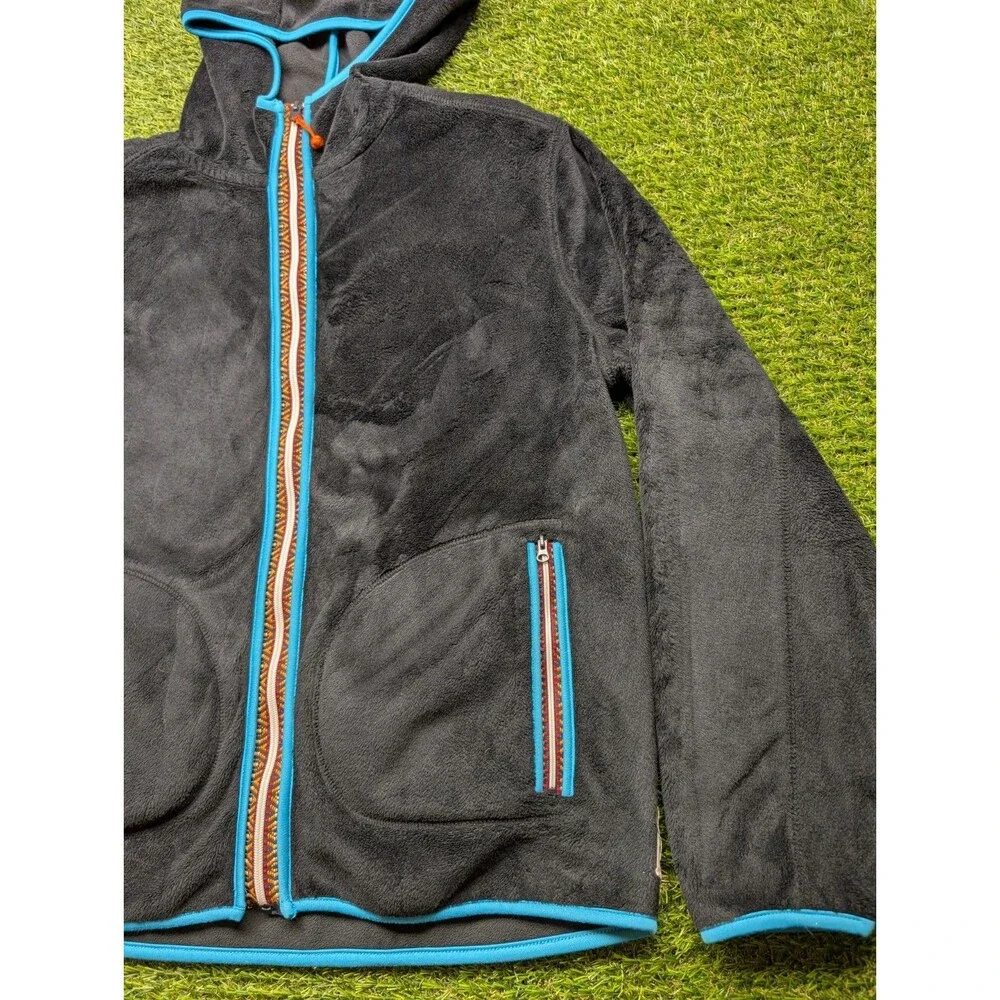 Urban Outfitters KOTO Jacket Polar Fleece Hooded Zip Jacket Size Medium - Rare